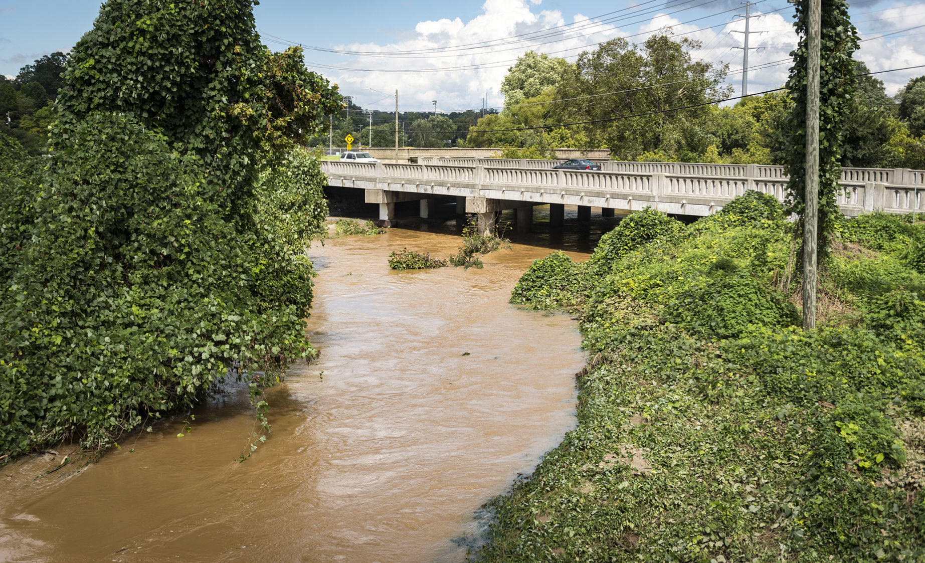 Flooding of Salem Creek